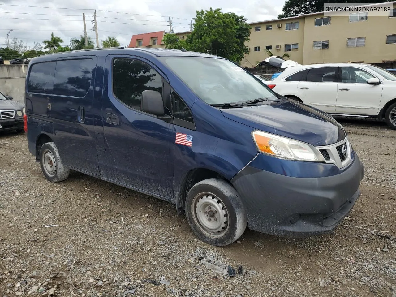 2013 Nissan Nv200 2.5S VIN: 3N6CM0KN2DK697189 Lot: 78227064