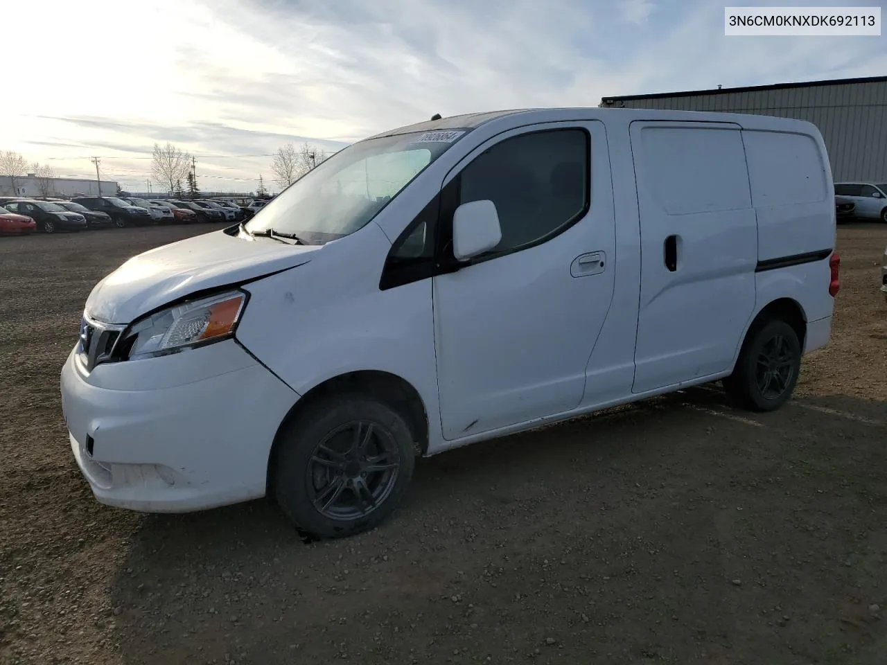 2013 Nissan Nv200 2.5S VIN: 3N6CM0KNXDK692113 Lot: 78926864