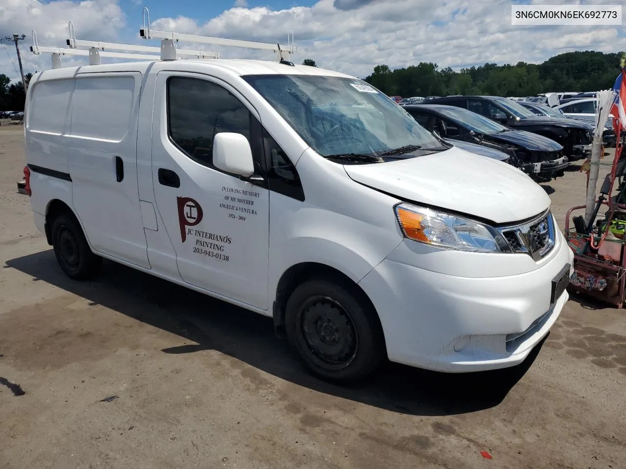 2014 Nissan Nv200 2.5S VIN: 3N6CM0KN6EK692773 Lot: 60546504