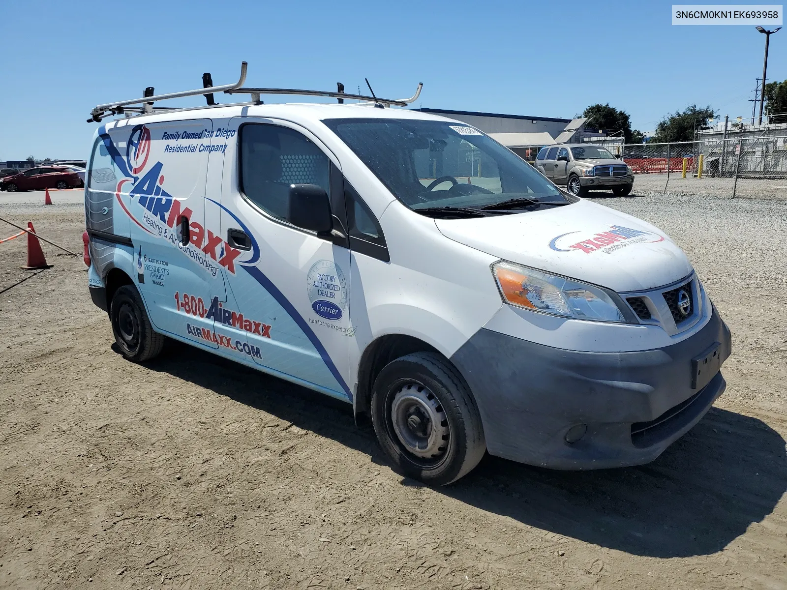 2014 Nissan Nv200 2.5S VIN: 3N6CM0KN1EK693958 Lot: 67815784