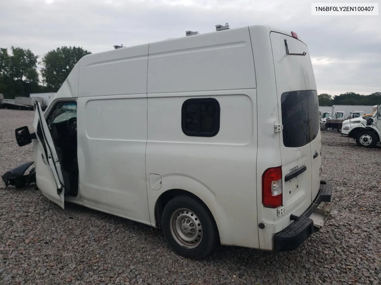 2014 Nissan Nv 2500 VIN: 1N6BF0LY2EN100407 Lot: 68204184