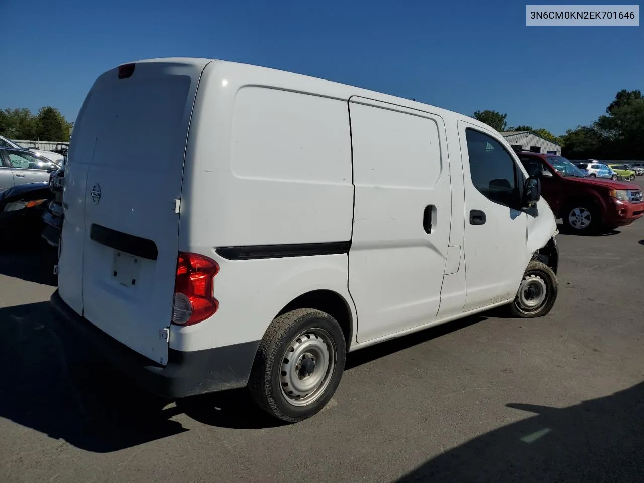 2014 Nissan Nv200 2.5S VIN: 3N6CM0KN2EK701646 Lot: 70481044