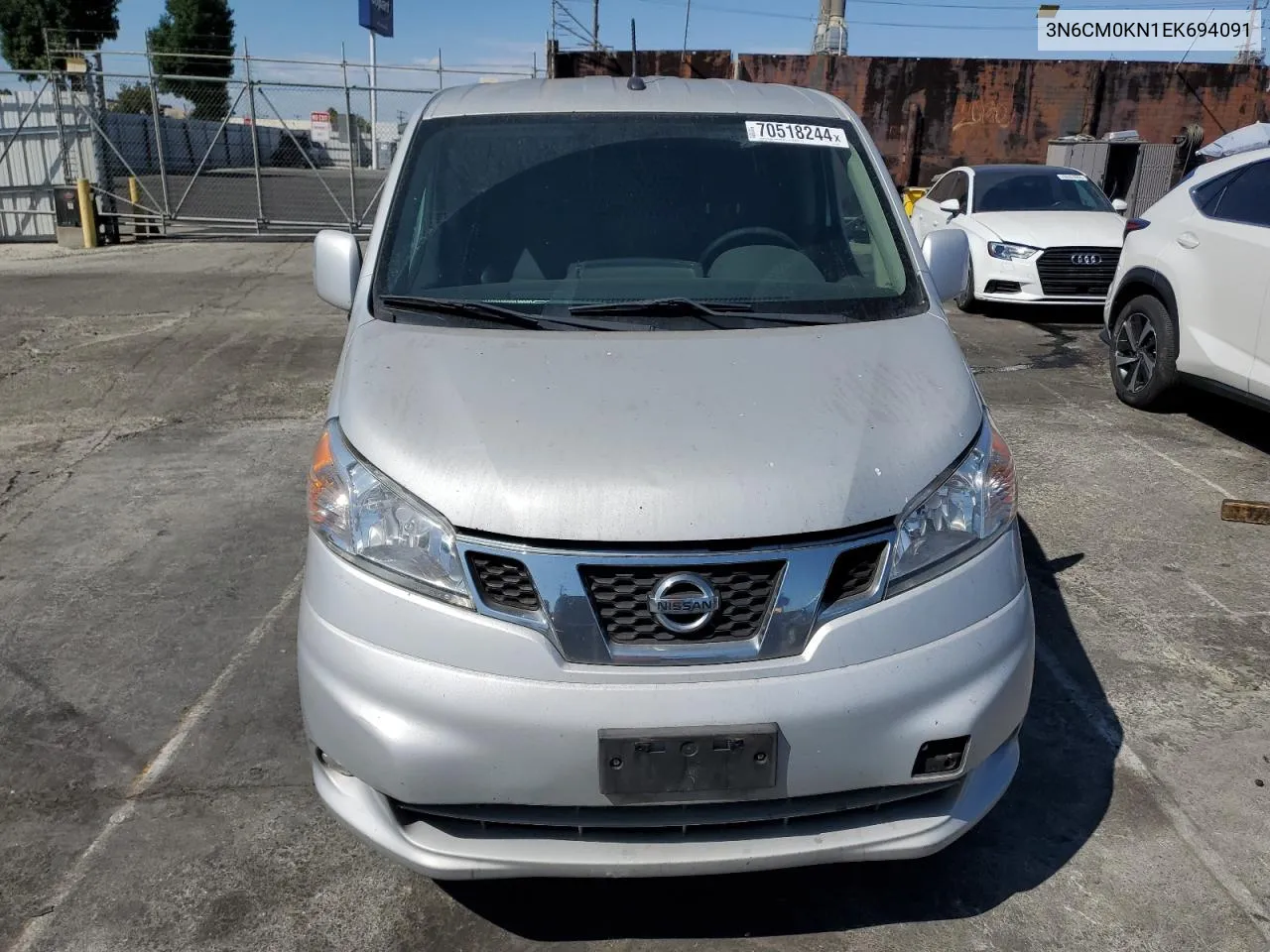 2014 Nissan Nv200 2.5S VIN: 3N6CM0KN1EK694091 Lot: 70518244