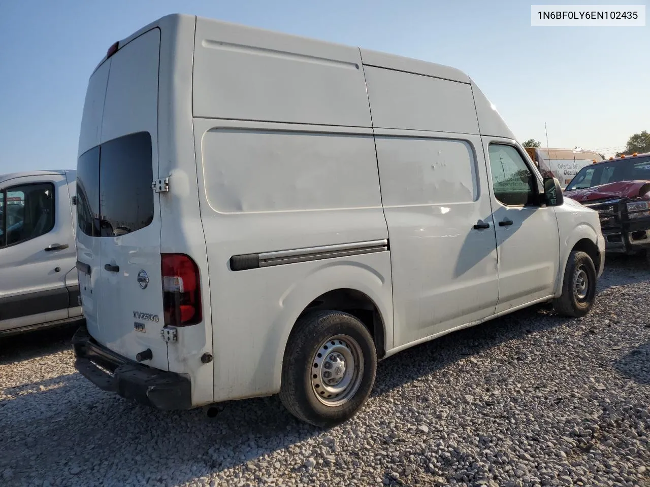 2014 Nissan Nv 2500 VIN: 1N6BF0LY6EN102435 Lot: 71270564