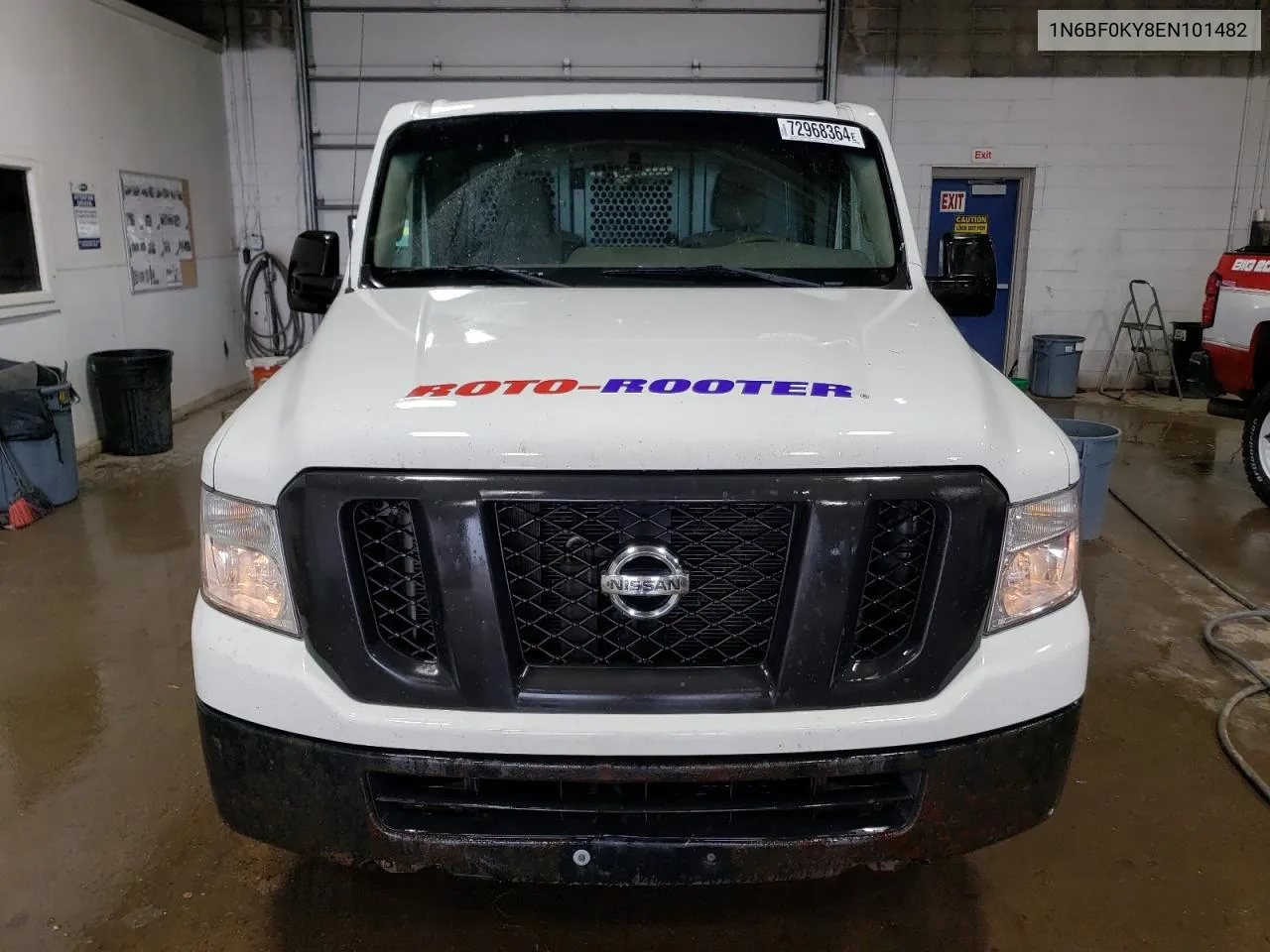 2014 Nissan Nv 1500 VIN: 1N6BF0KY8EN101482 Lot: 72968364