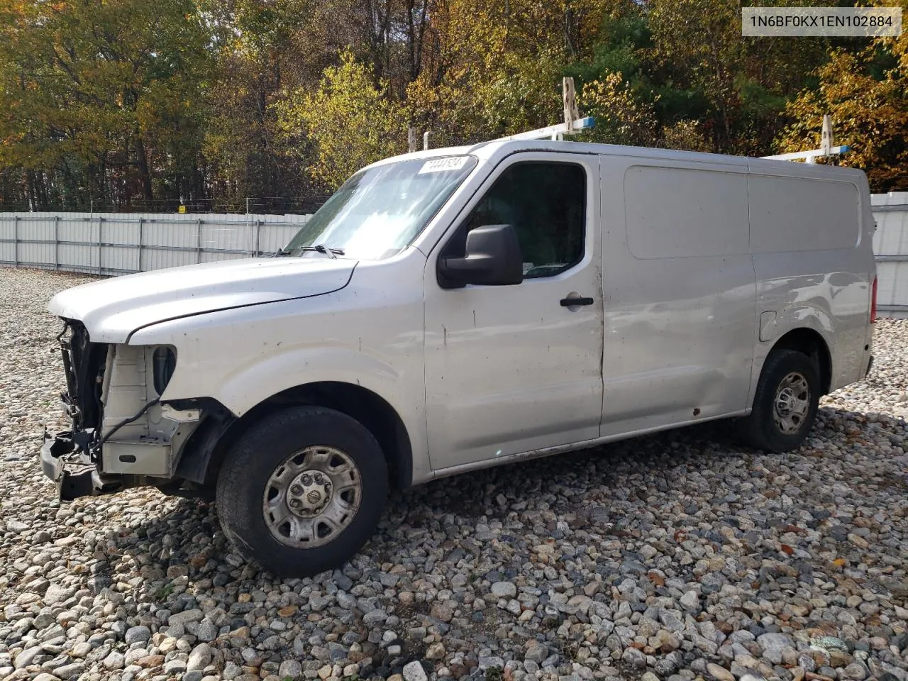 2014 Nissan Nv 1500 VIN: 1N6BF0KX1EN102884 Lot: 74444524