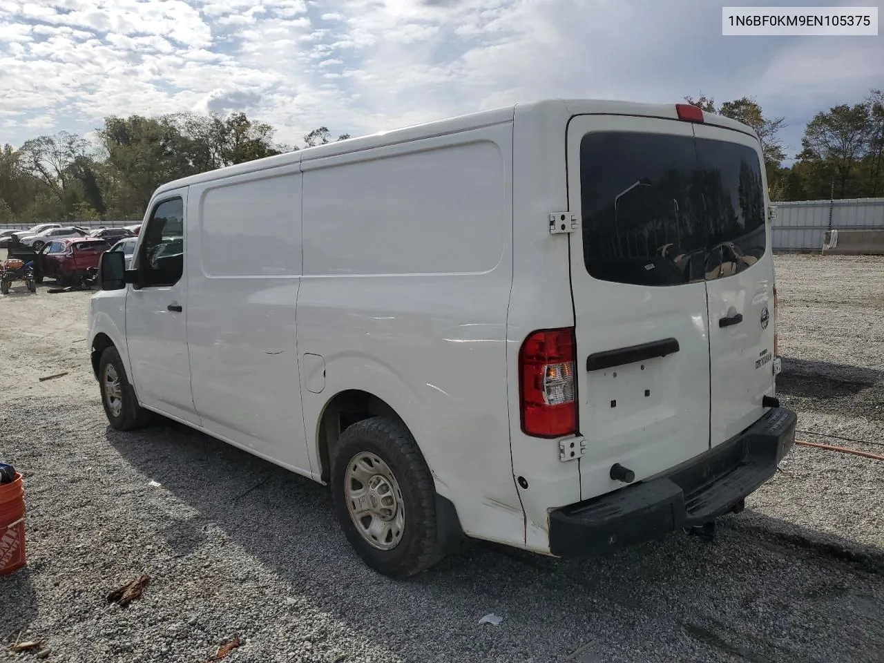 2014 Nissan Nv 1500 VIN: 1N6BF0KM9EN105375 Lot: 76562024