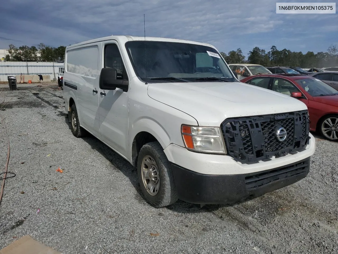 2014 Nissan Nv 1500 VIN: 1N6BF0KM9EN105375 Lot: 76562024