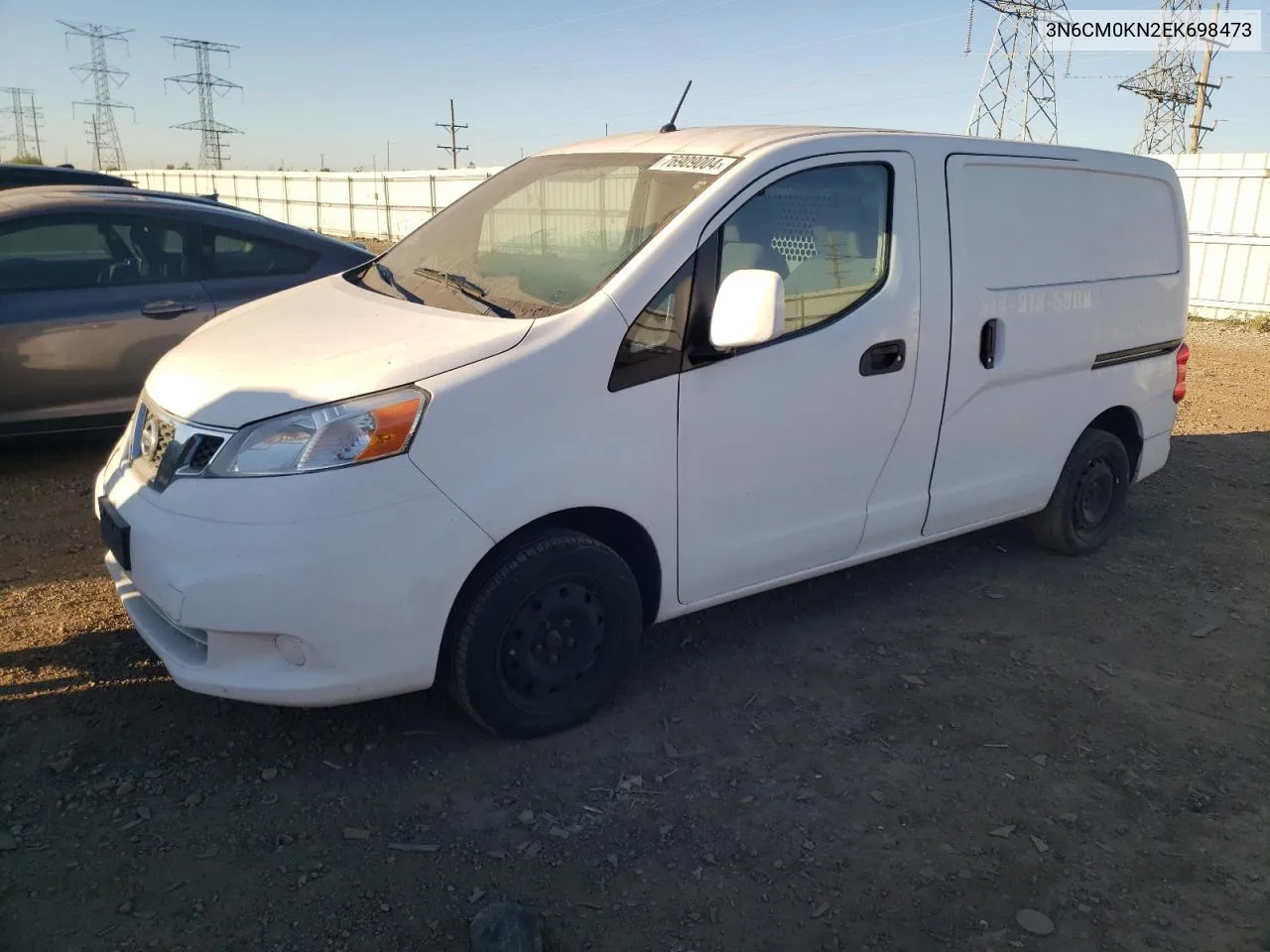 2014 Nissan Nv200 2.5S VIN: 3N6CM0KN2EK698473 Lot: 76909004