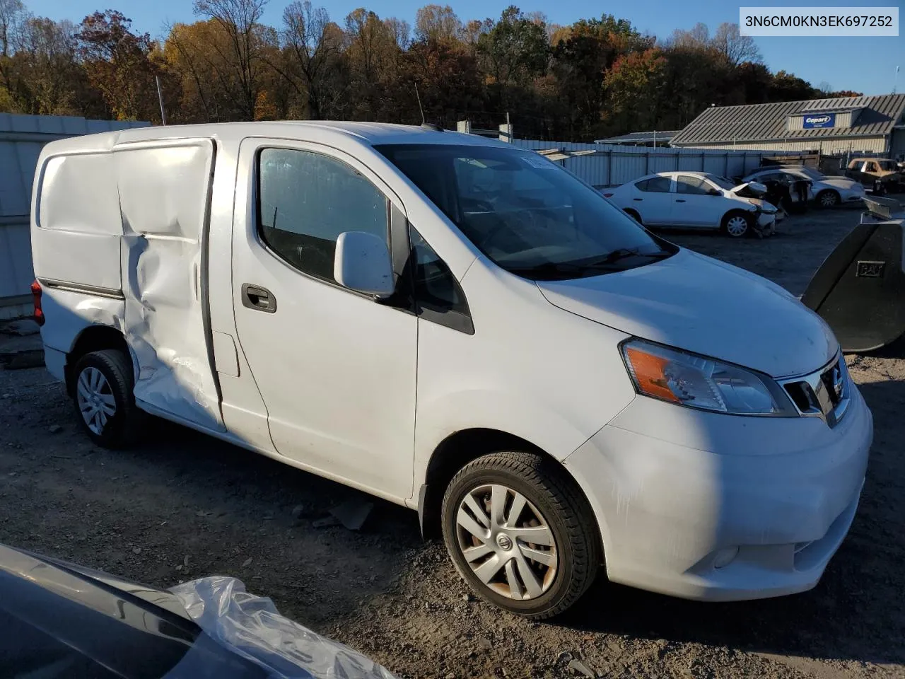 2014 Nissan Nv200 2.5S VIN: 3N6CM0KN3EK697252 Lot: 77040144