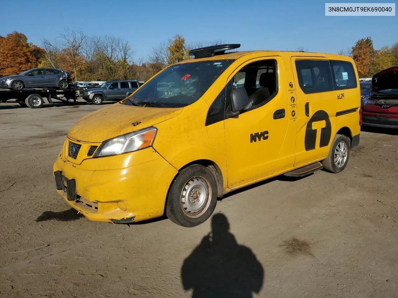 2014 Nissan Nv200 Taxi VIN: 3N8CM0JT9EK690040 Lot: 77143194