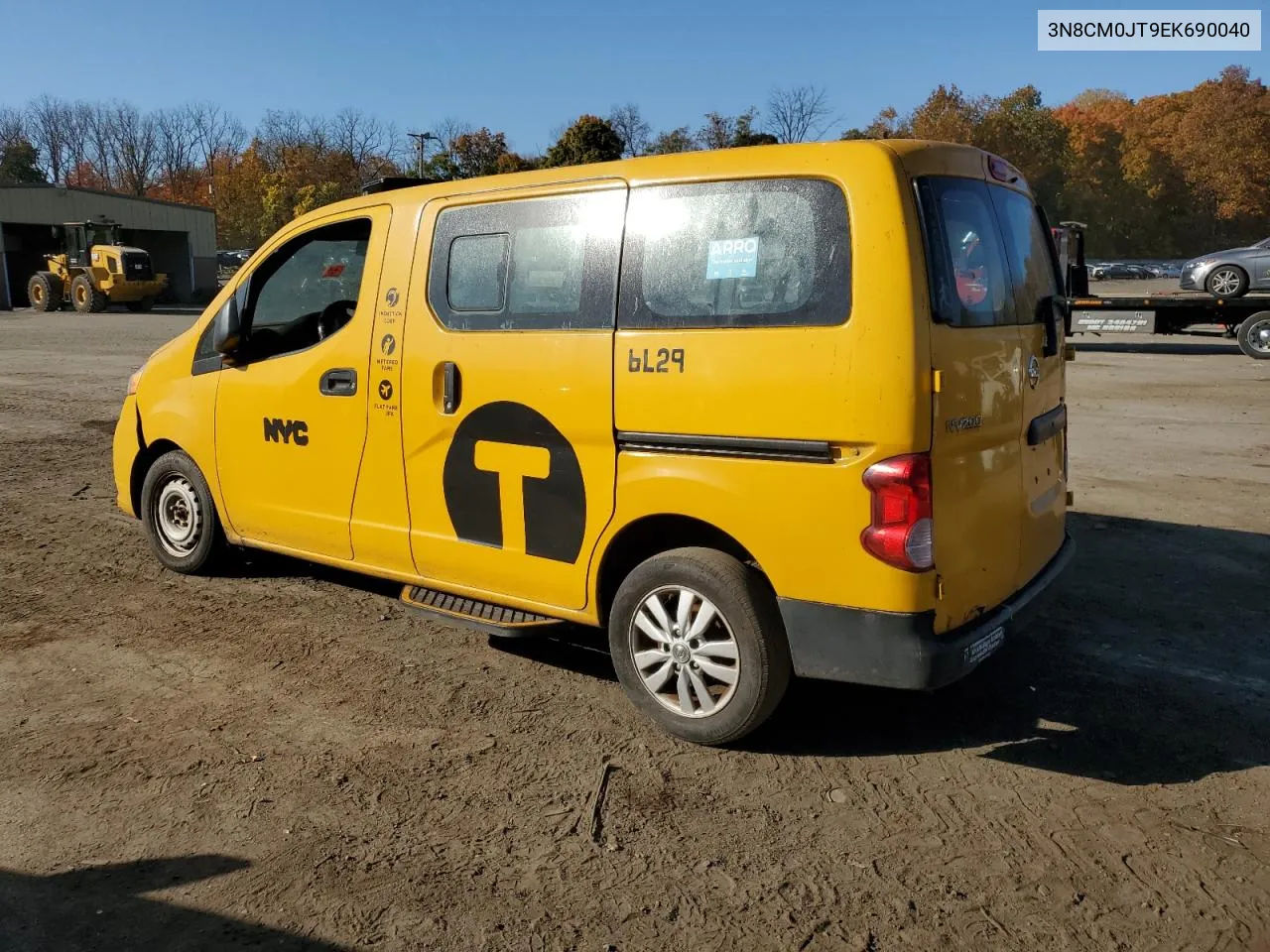 2014 Nissan Nv200 Taxi VIN: 3N8CM0JT9EK690040 Lot: 77143194