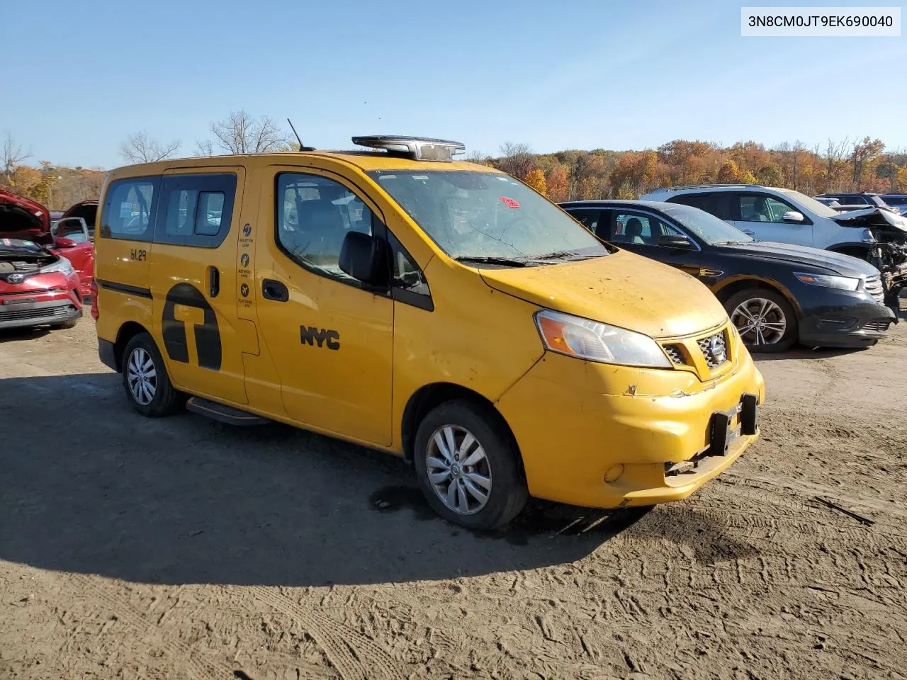 2014 Nissan Nv200 Taxi VIN: 3N8CM0JT9EK690040 Lot: 77143194