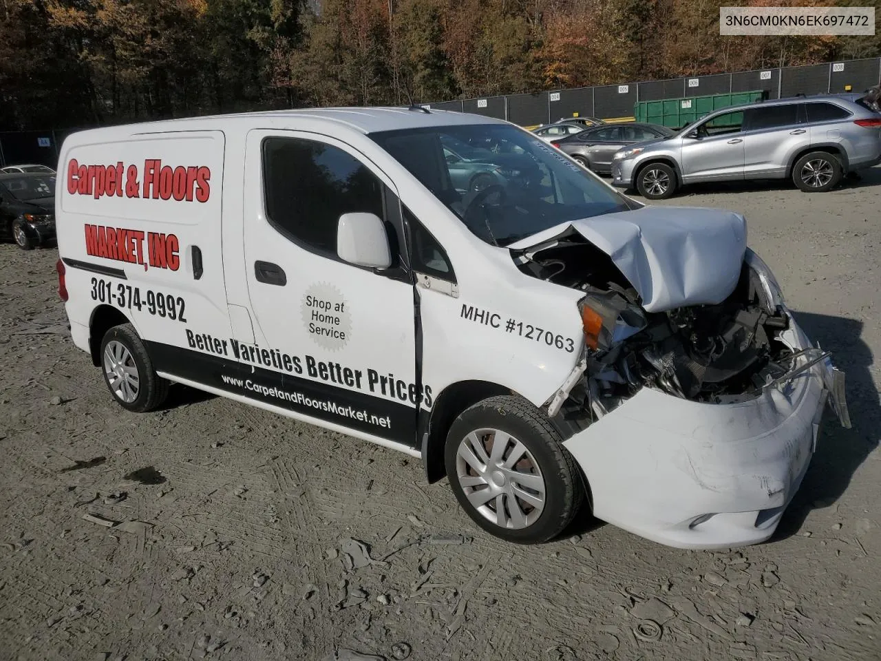 2014 Nissan Nv200 2.5S VIN: 3N6CM0KN6EK697472 Lot: 78196744