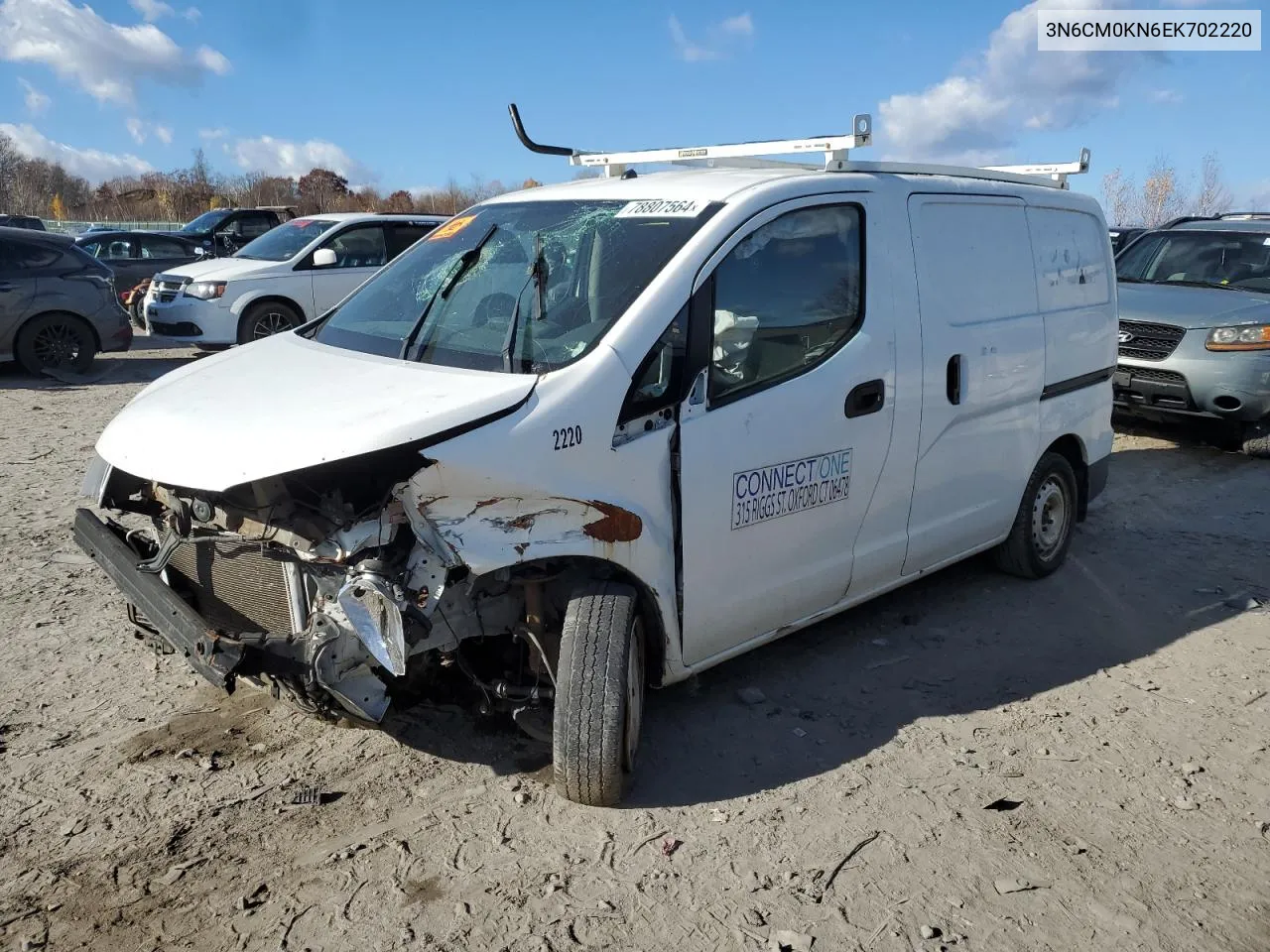 2014 Nissan Nv200 2.5S VIN: 3N6CM0KN6EK702220 Lot: 78807564