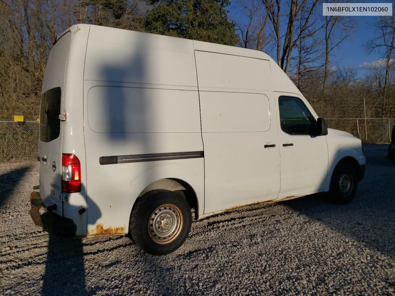 2014 Nissan Nv 2500 VIN: 1N6BF0LX1EN102060 Lot: 79461124