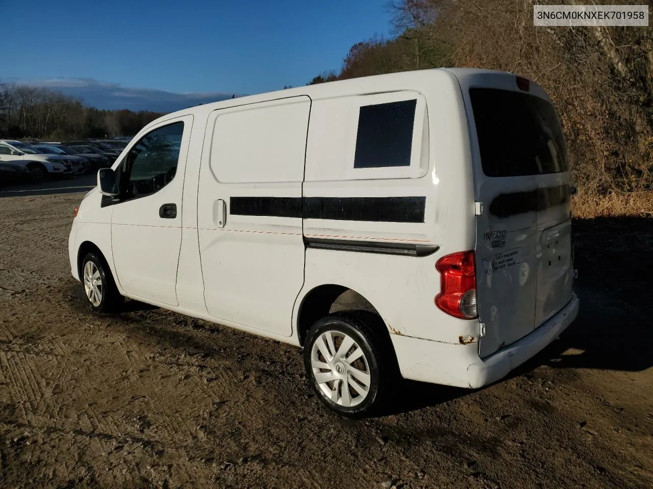 2014 Nissan Nv200 2.5S VIN: 3N6CM0KNXEK701958 Lot: 79781174