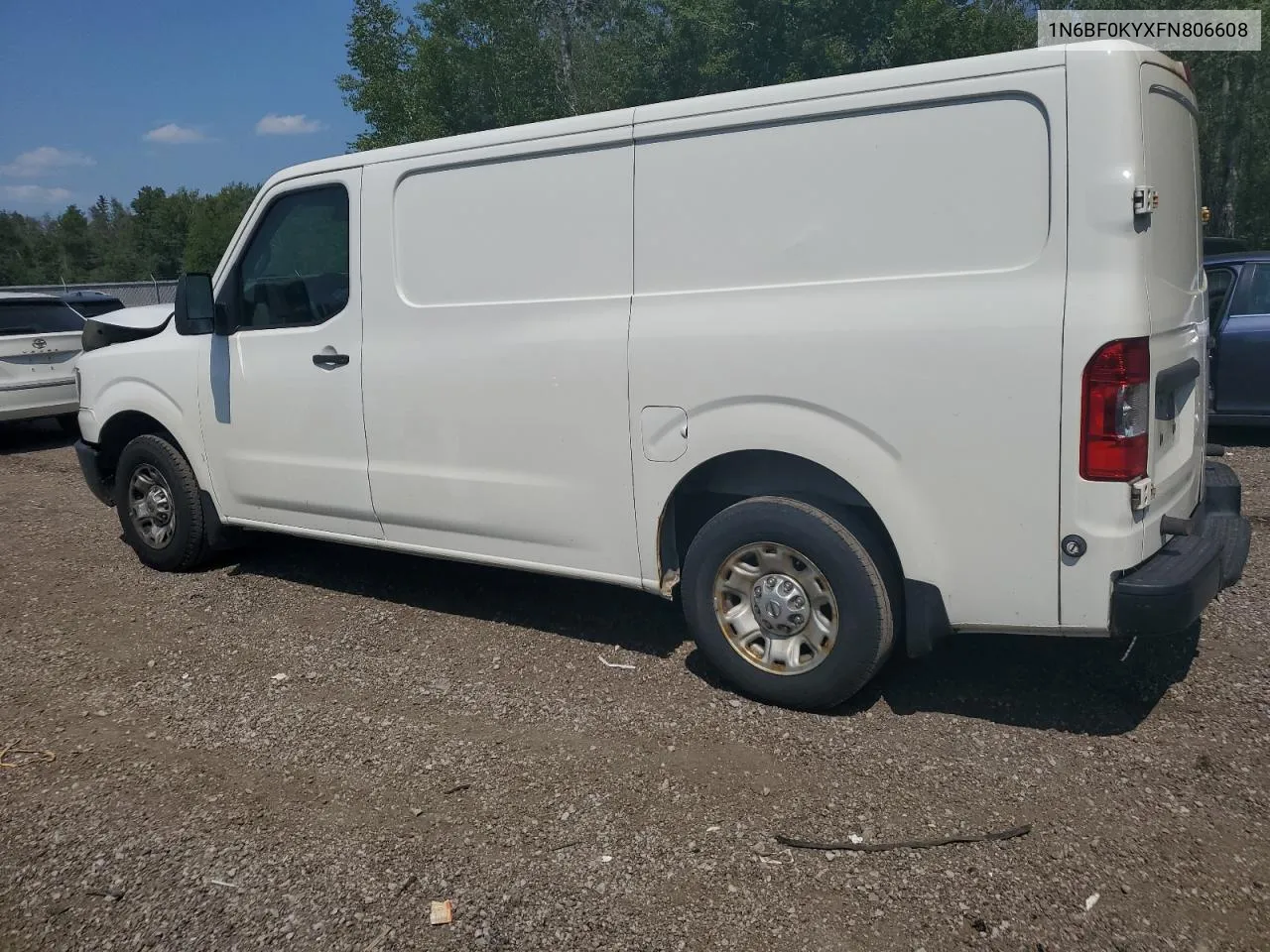 1N6BF0KYXFN806608 2015 Nissan Nv 1500