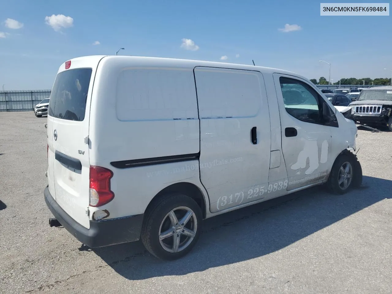 2015 Nissan Nv200 2.5S VIN: 3N6CM0KN5FK698484 Lot: 65417234