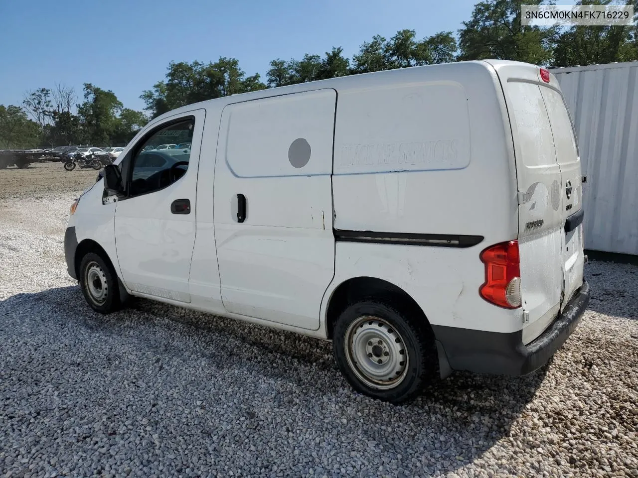 2015 Nissan Nv200 2.5S VIN: 3N6CM0KN4FK716229 Lot: 67984714