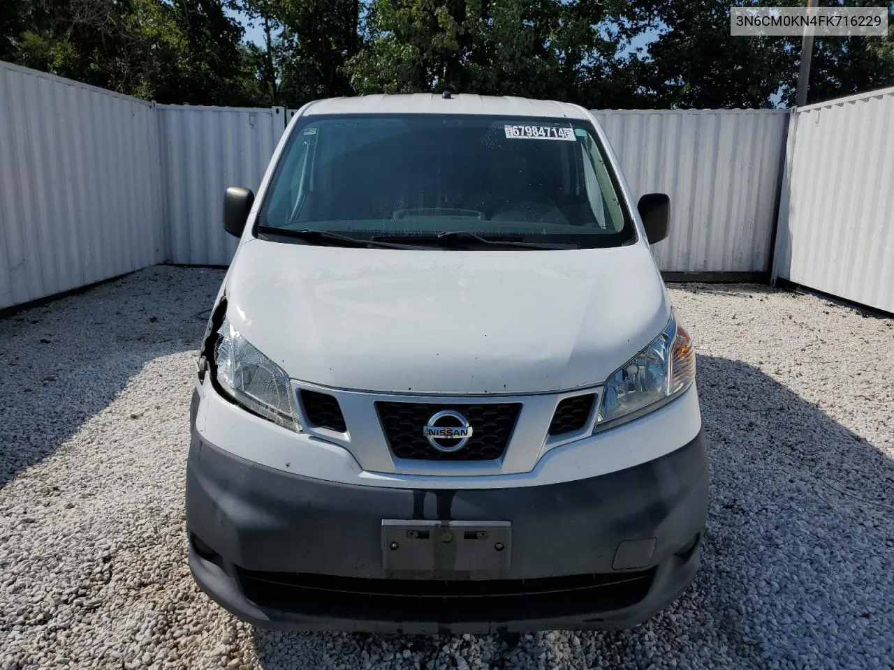 2015 Nissan Nv200 2.5S VIN: 3N6CM0KN4FK716229 Lot: 67984714