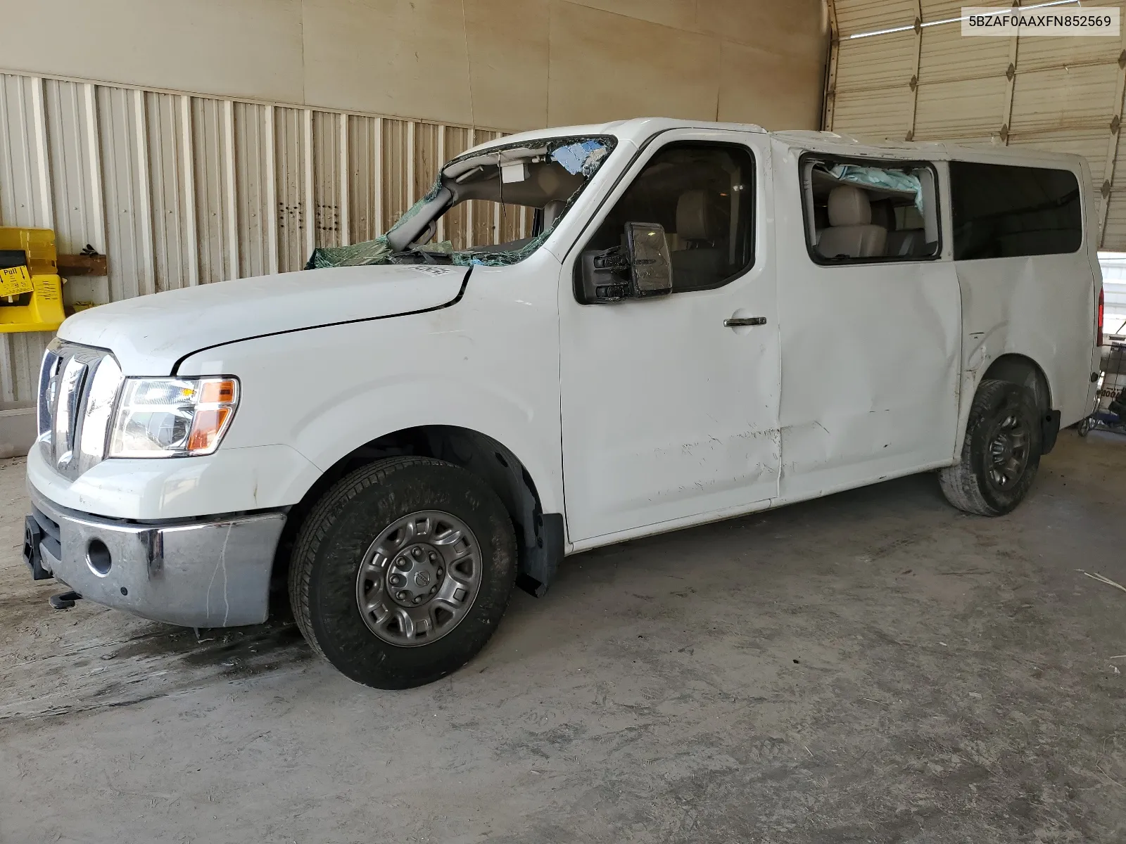 2015 Nissan Nv 3500 S VIN: 5BZAF0AAXFN852569 Lot: 68435474