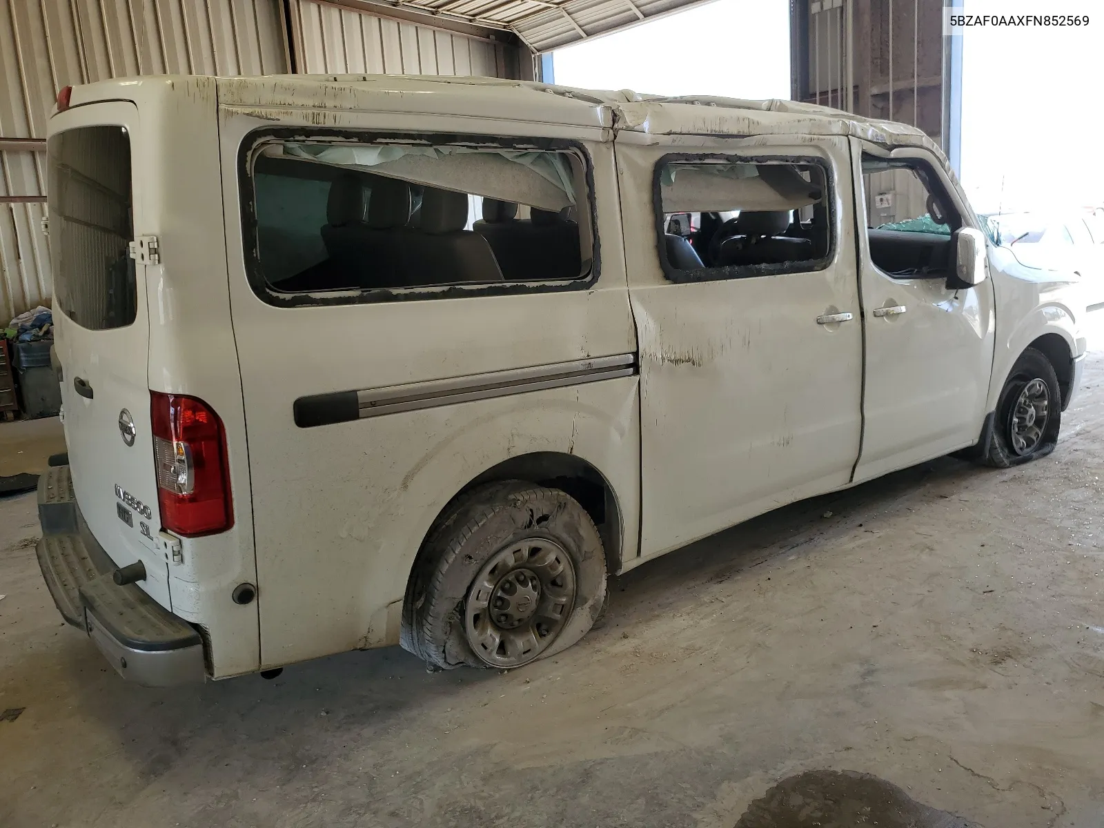 2015 Nissan Nv 3500 S VIN: 5BZAF0AAXFN852569 Lot: 68435474