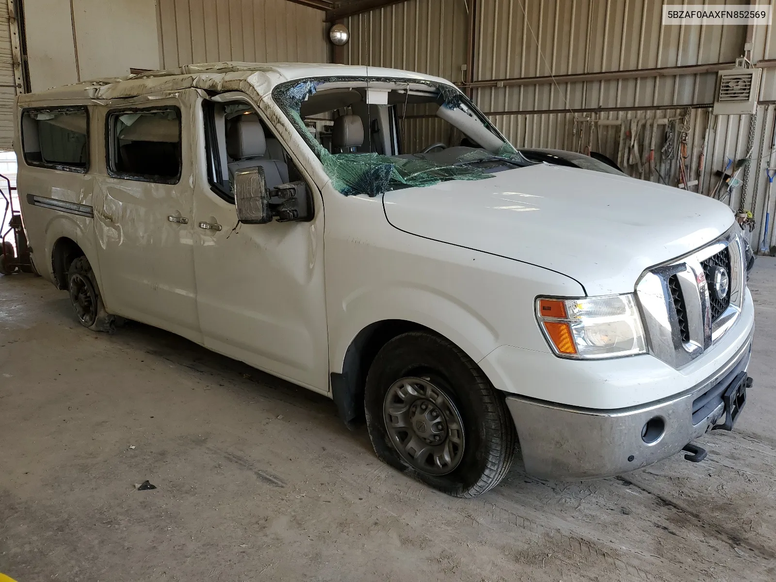 2015 Nissan Nv 3500 S VIN: 5BZAF0AAXFN852569 Lot: 68435474