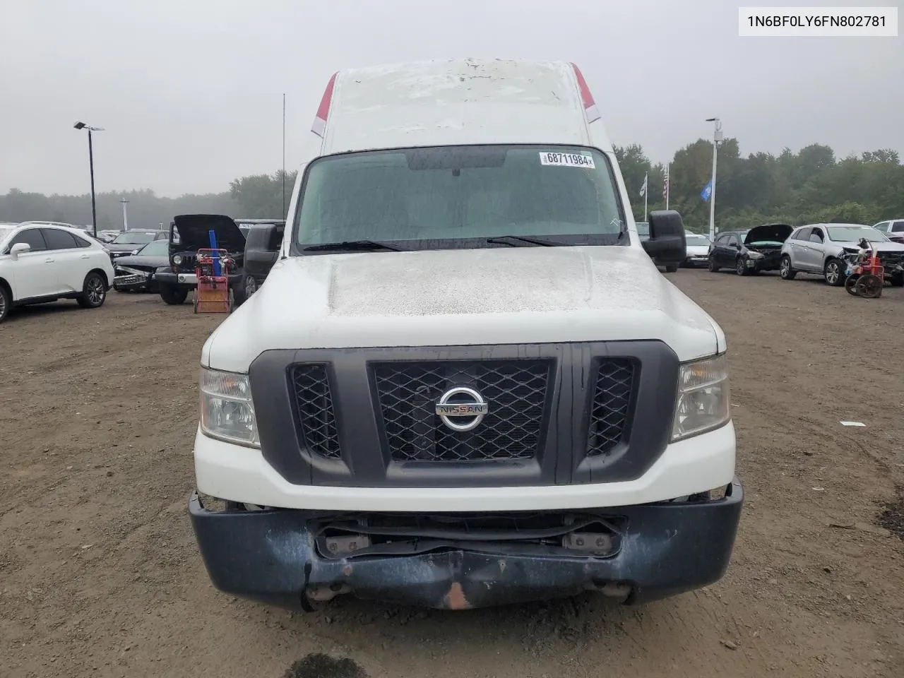 1N6BF0LY6FN802781 2015 Nissan Nv 2500