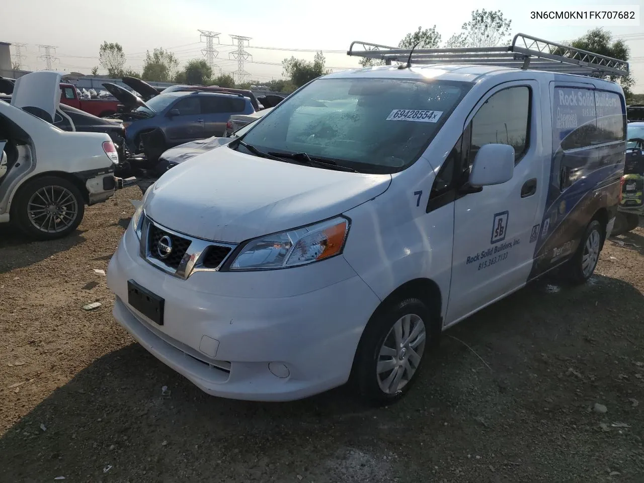 2015 Nissan Nv200 2.5S VIN: 3N6CM0KN1FK707682 Lot: 69428554