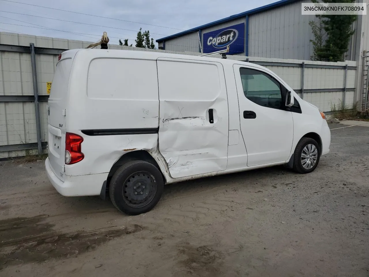 2015 Nissan Nv200 2.5S VIN: 3N6CM0KN0FK708094 Lot: 70088184