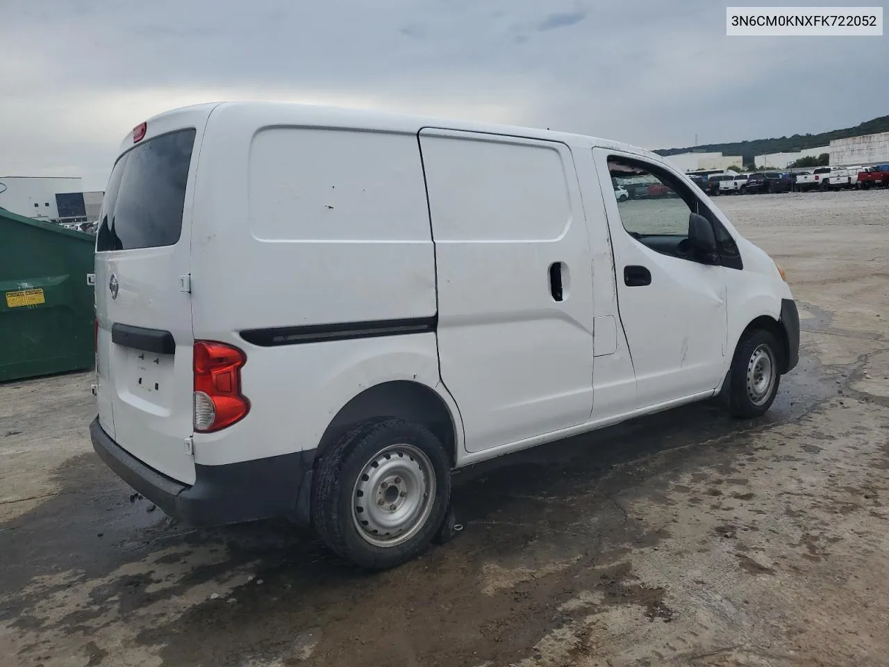 2015 Nissan Nv200 2.5S VIN: 3N6CM0KNXFK722052 Lot: 70224464