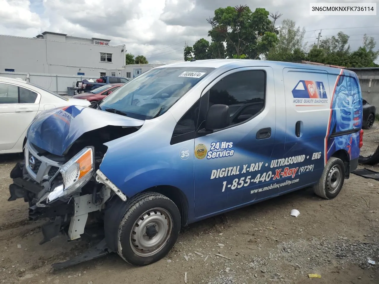 3N6CM0KNXFK736114 2015 Nissan Nv200 2.5S