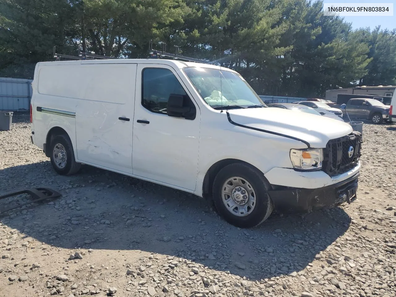 2015 Nissan Nv 1500 VIN: 1N6BF0KL9FN803834 Lot: 71066174