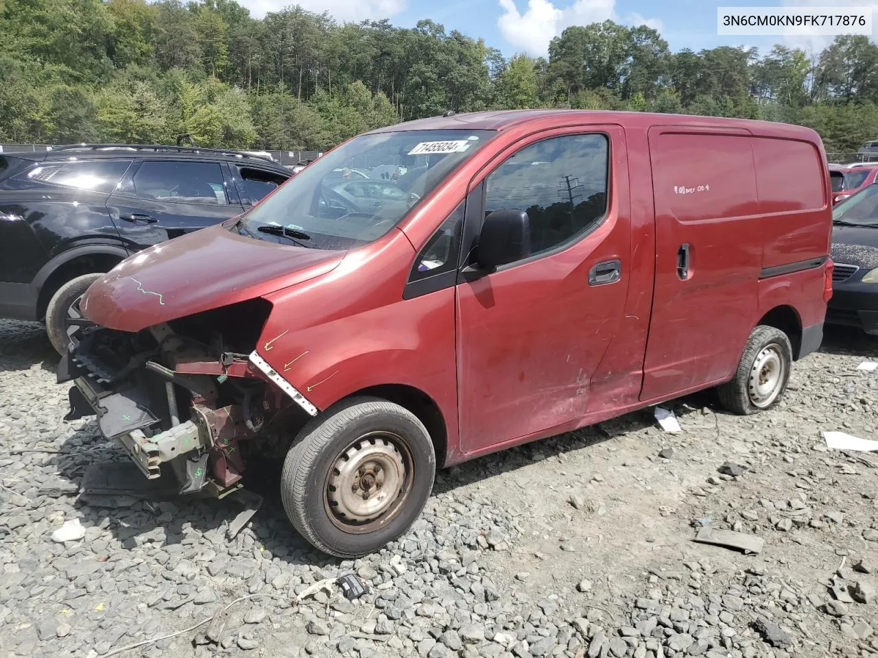 2015 Nissan Nv200 2.5S VIN: 3N6CM0KN9FK717876 Lot: 71455034