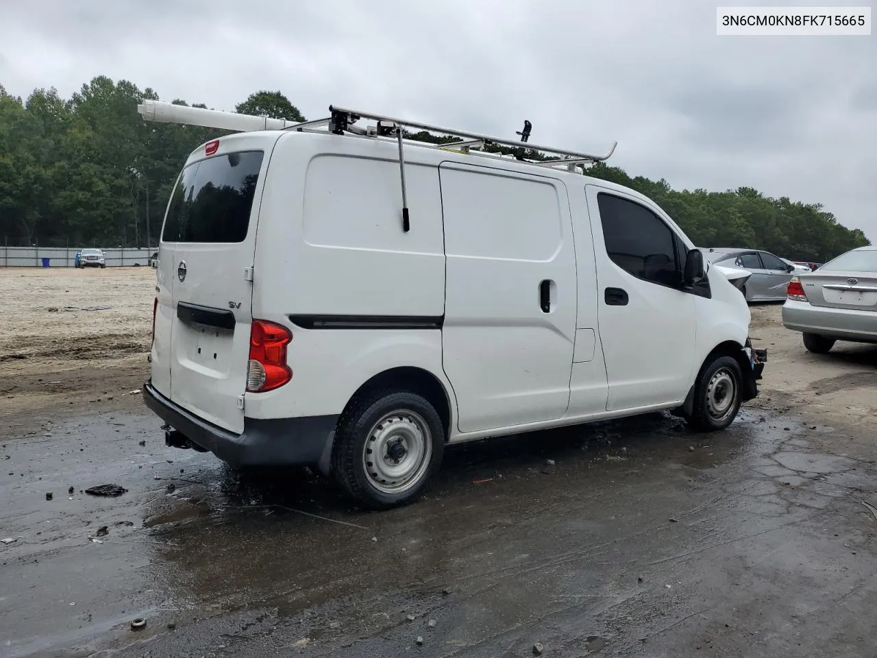 2015 Nissan Nv200 2.5S VIN: 3N6CM0KN8FK715665 Lot: 71590124