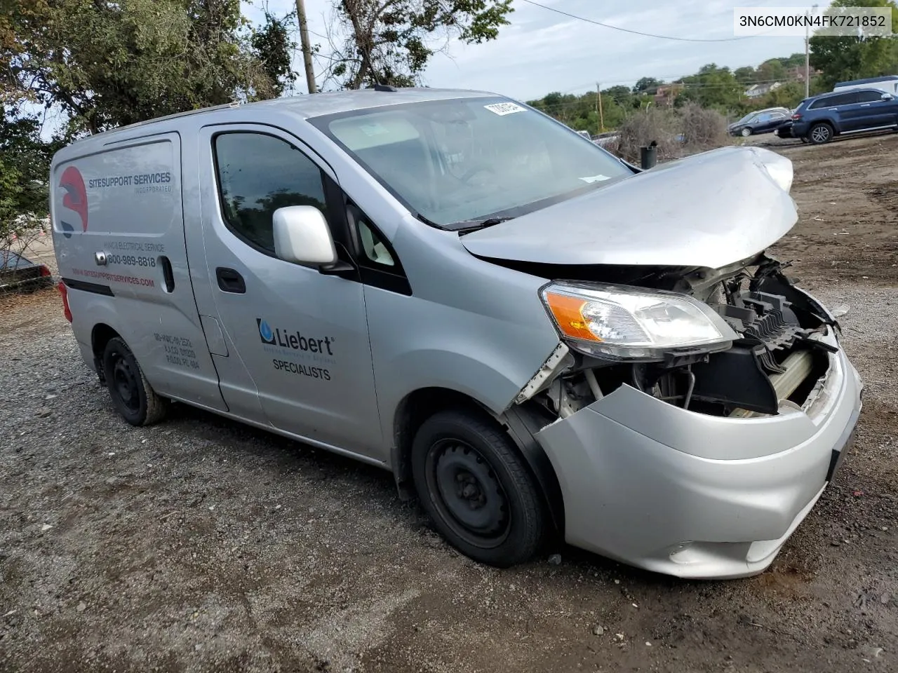 2015 Nissan Nv200 2.5S VIN: 3N6CM0KN4FK721852 Lot: 72061954