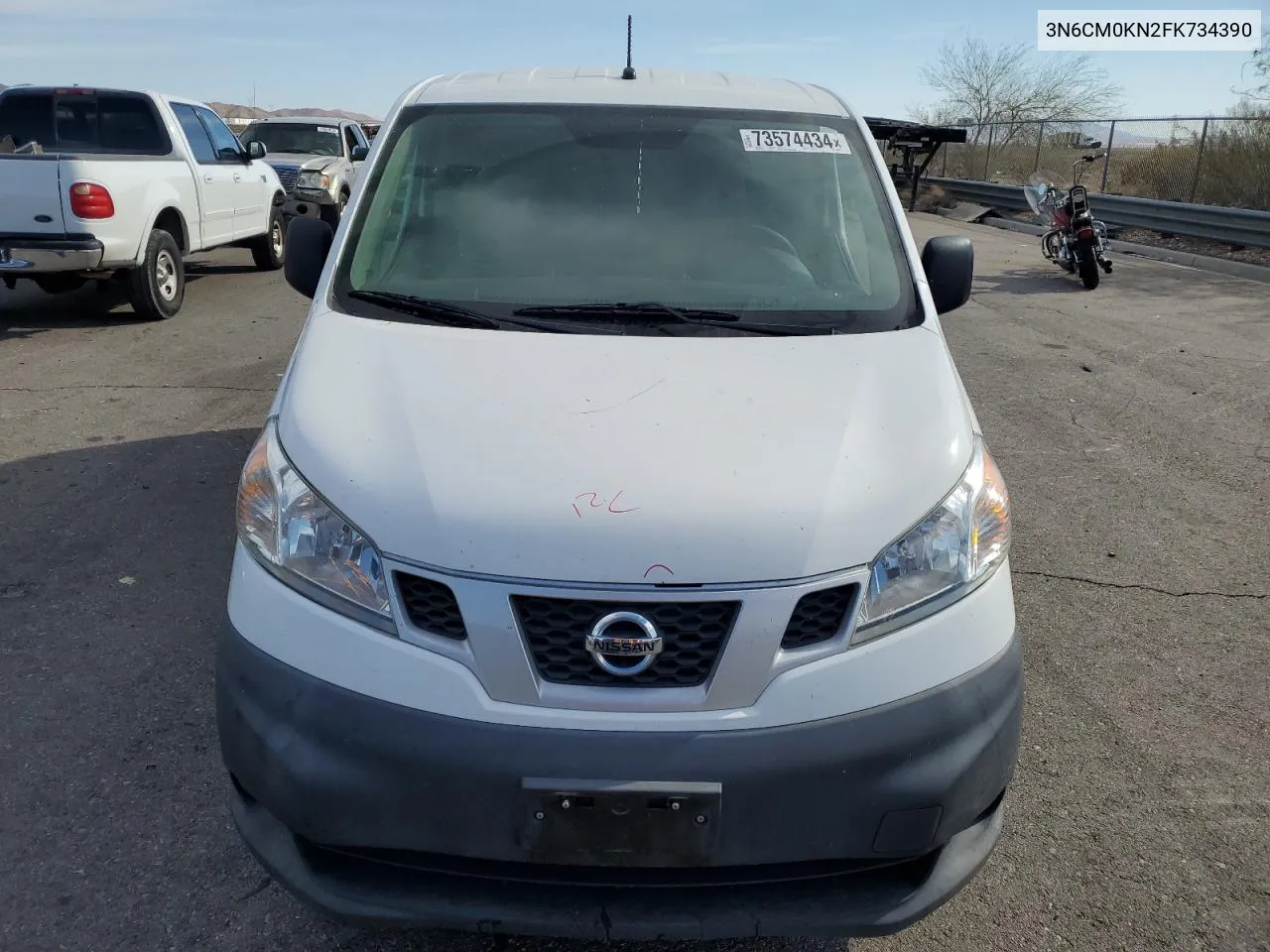 2015 Nissan Nv200 2.5S VIN: 3N6CM0KN2FK734390 Lot: 73574434