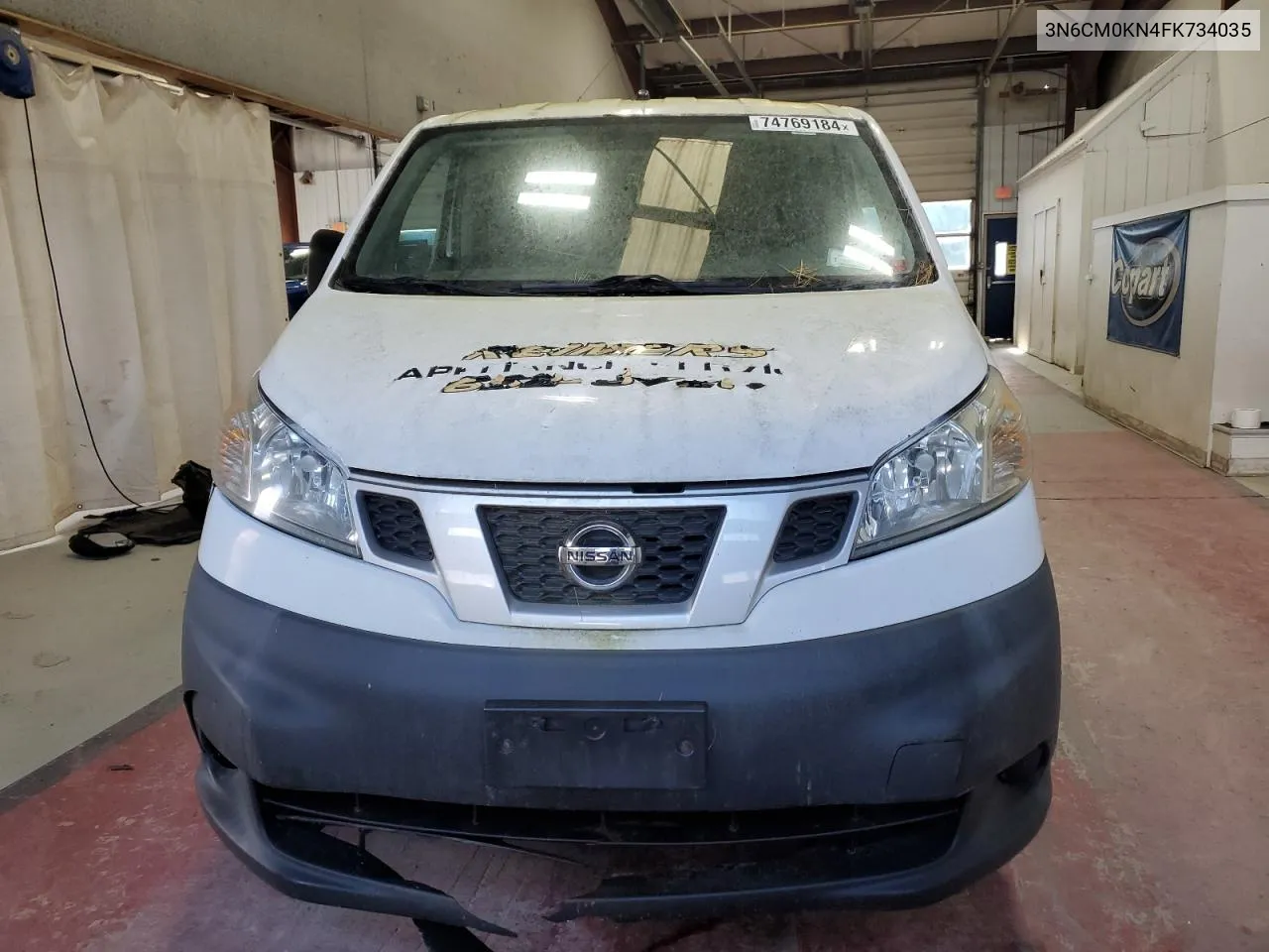 2015 Nissan Nv200 2.5S VIN: 3N6CM0KN4FK734035 Lot: 74769184