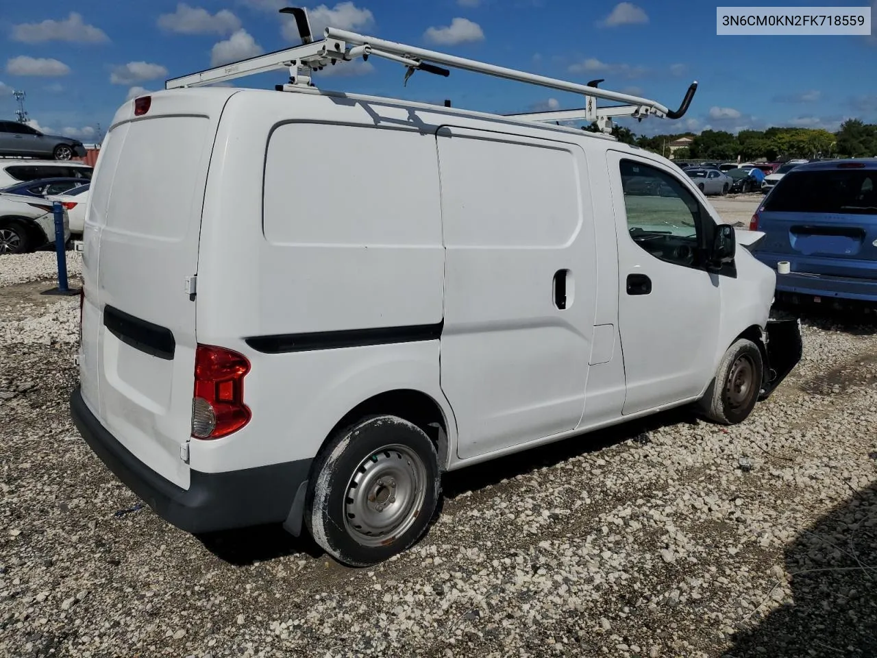 2015 Nissan Nv200 2.5S VIN: 3N6CM0KN2FK718559 Lot: 76052484