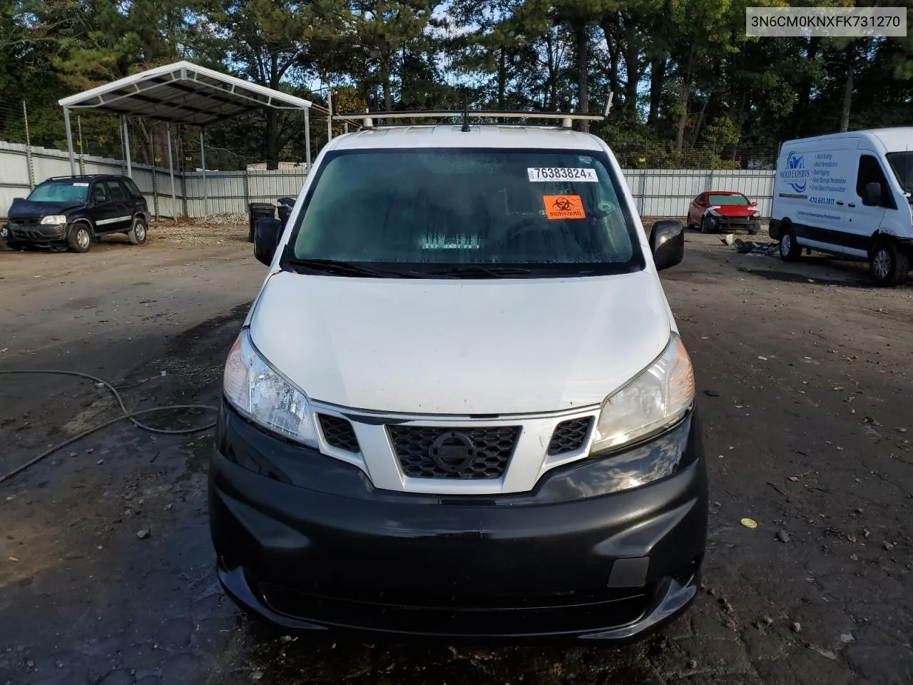 2015 Nissan Nv200 2.5S VIN: 3N6CM0KNXFK731270 Lot: 76383824