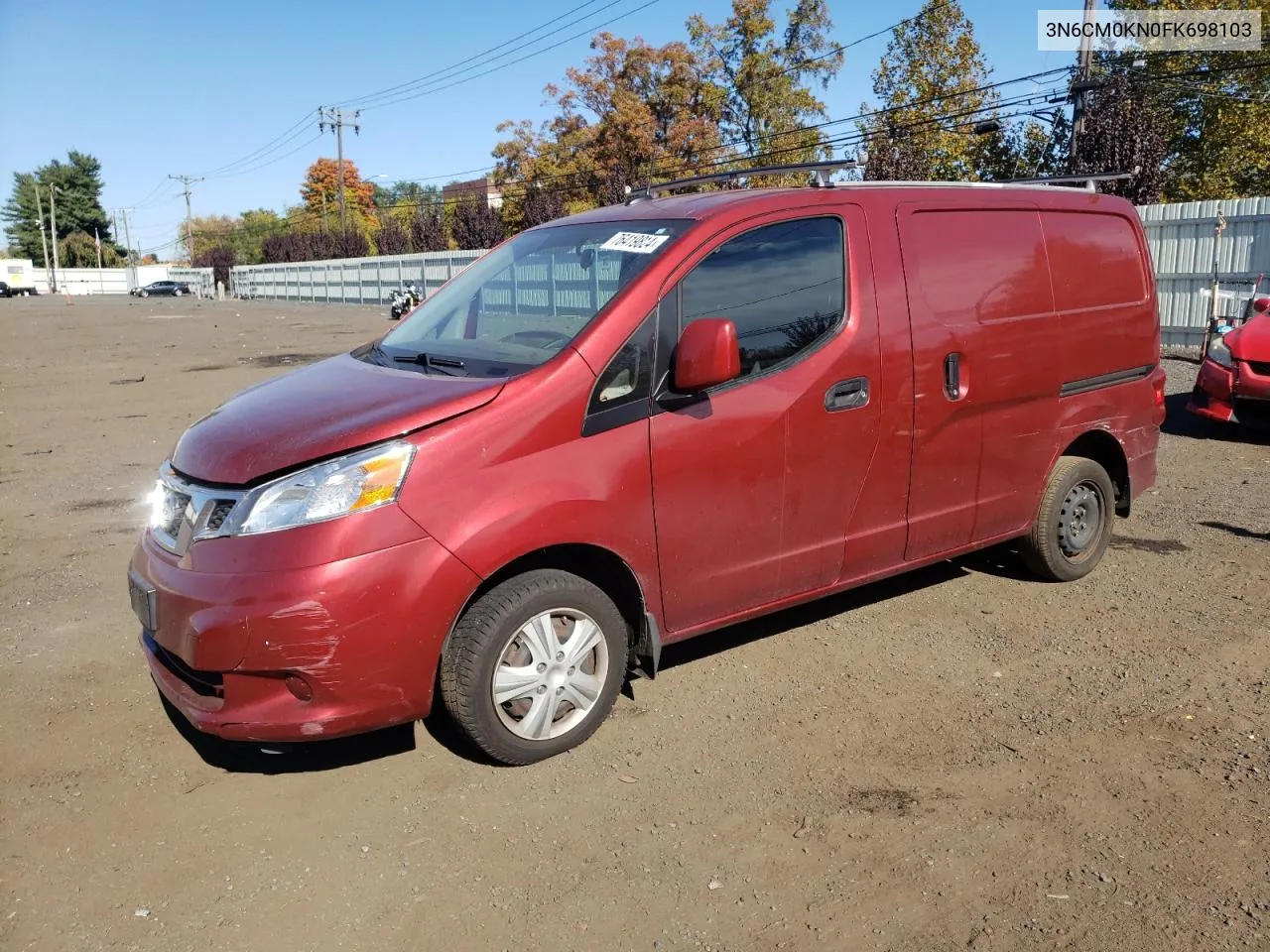 2015 Nissan Nv200 2.5S VIN: 3N6CM0KN0FK698103 Lot: 76419824