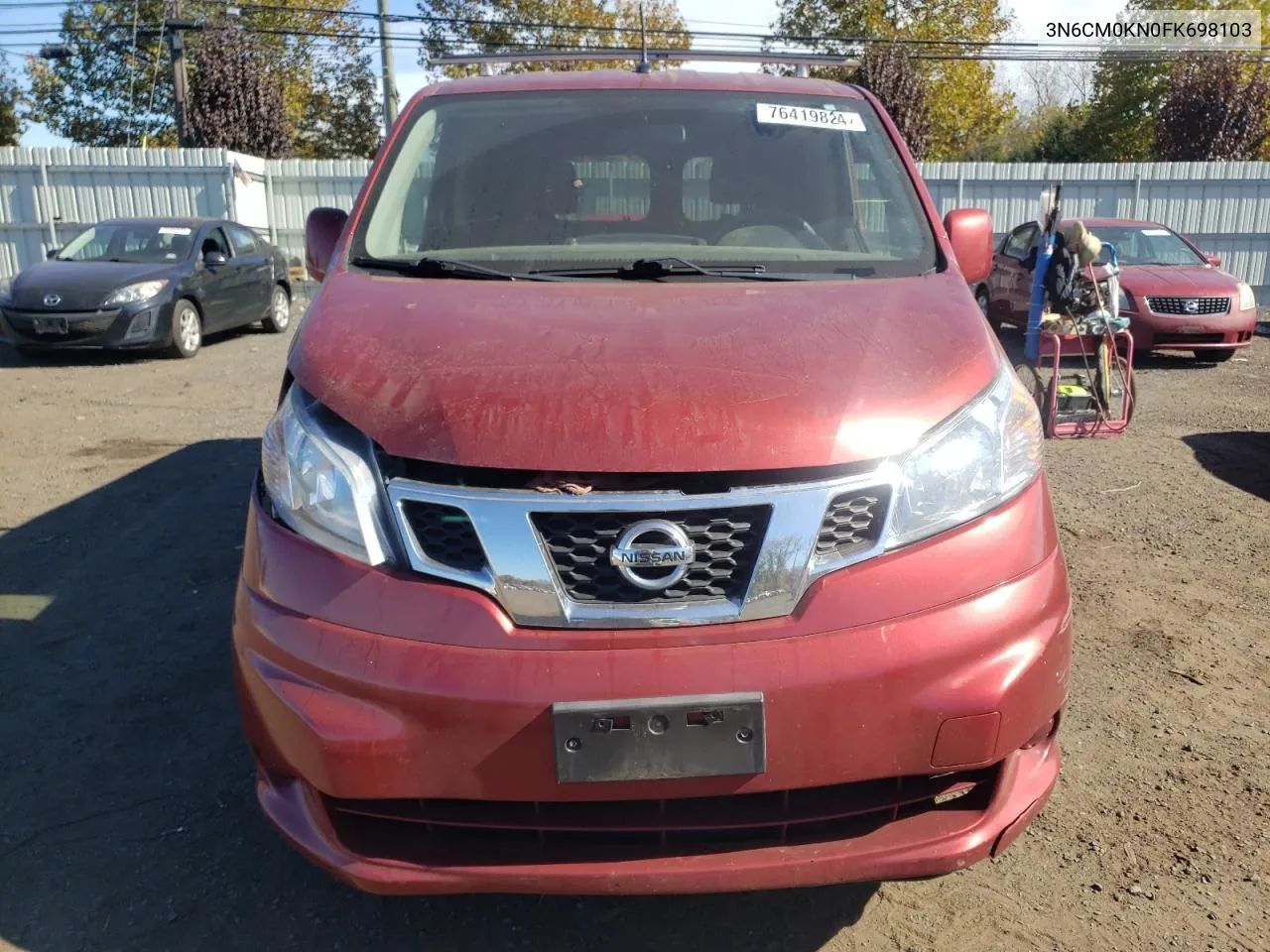 2015 Nissan Nv200 2.5S VIN: 3N6CM0KN0FK698103 Lot: 76419824