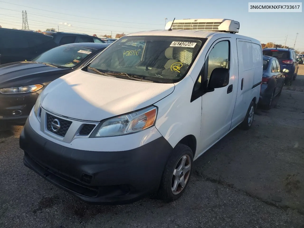 2015 Nissan Nv200 2.5S VIN: 3N6CM0KNXFK733617 Lot: 76712804