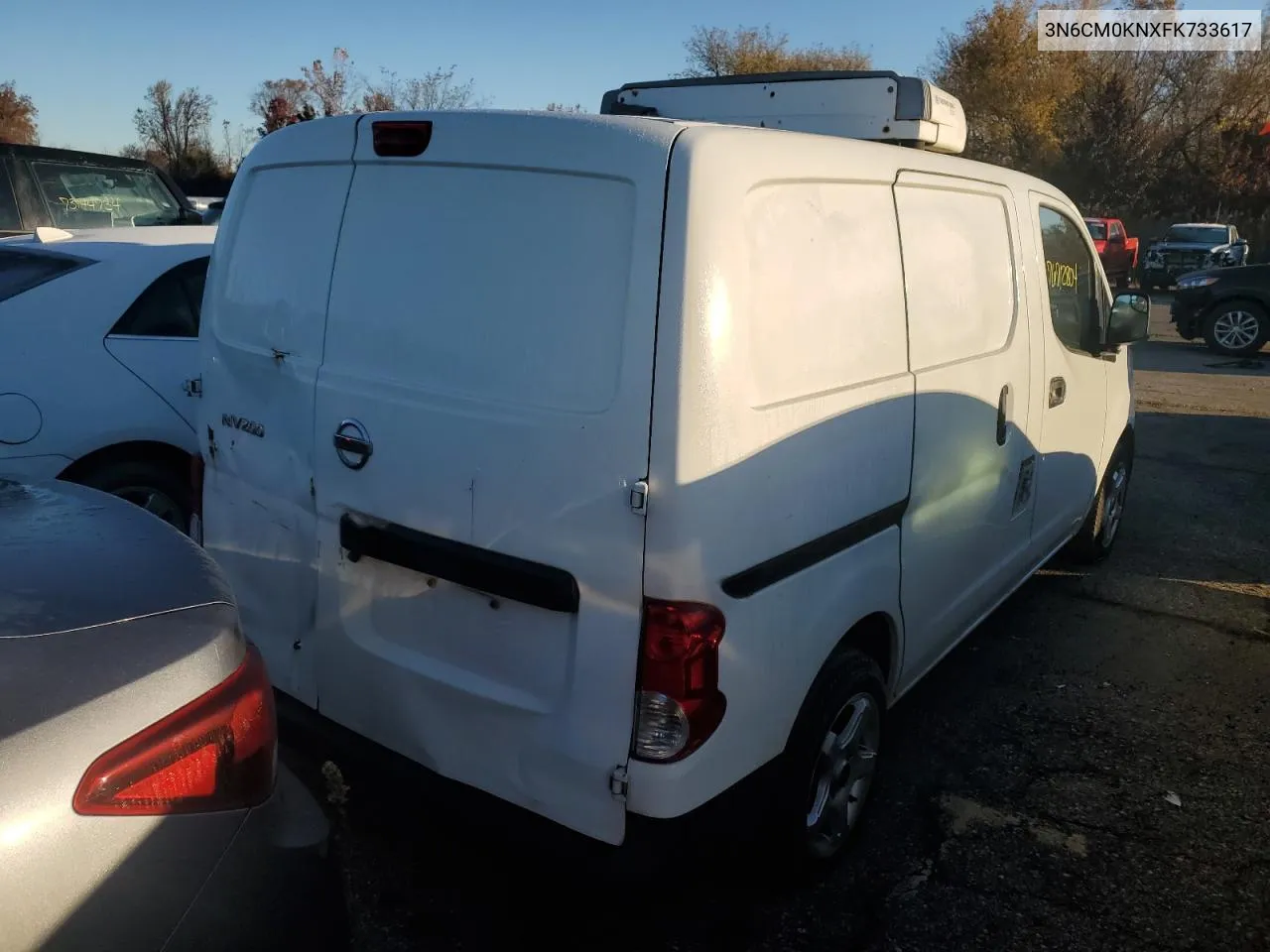 2015 Nissan Nv200 2.5S VIN: 3N6CM0KNXFK733617 Lot: 76712804