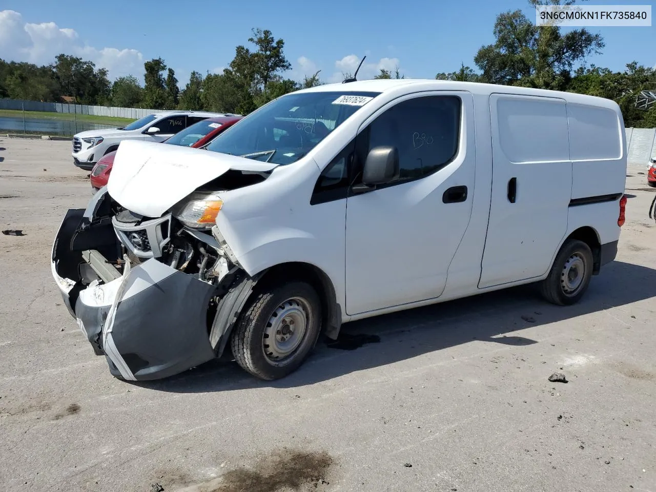 2015 Nissan Nv200 2.5S VIN: 3N6CM0KN1FK735840 Lot: 76937624