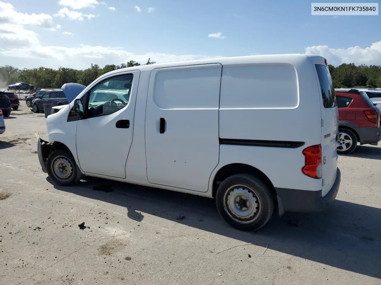 2015 Nissan Nv200 2.5S VIN: 3N6CM0KN1FK735840 Lot: 76937624