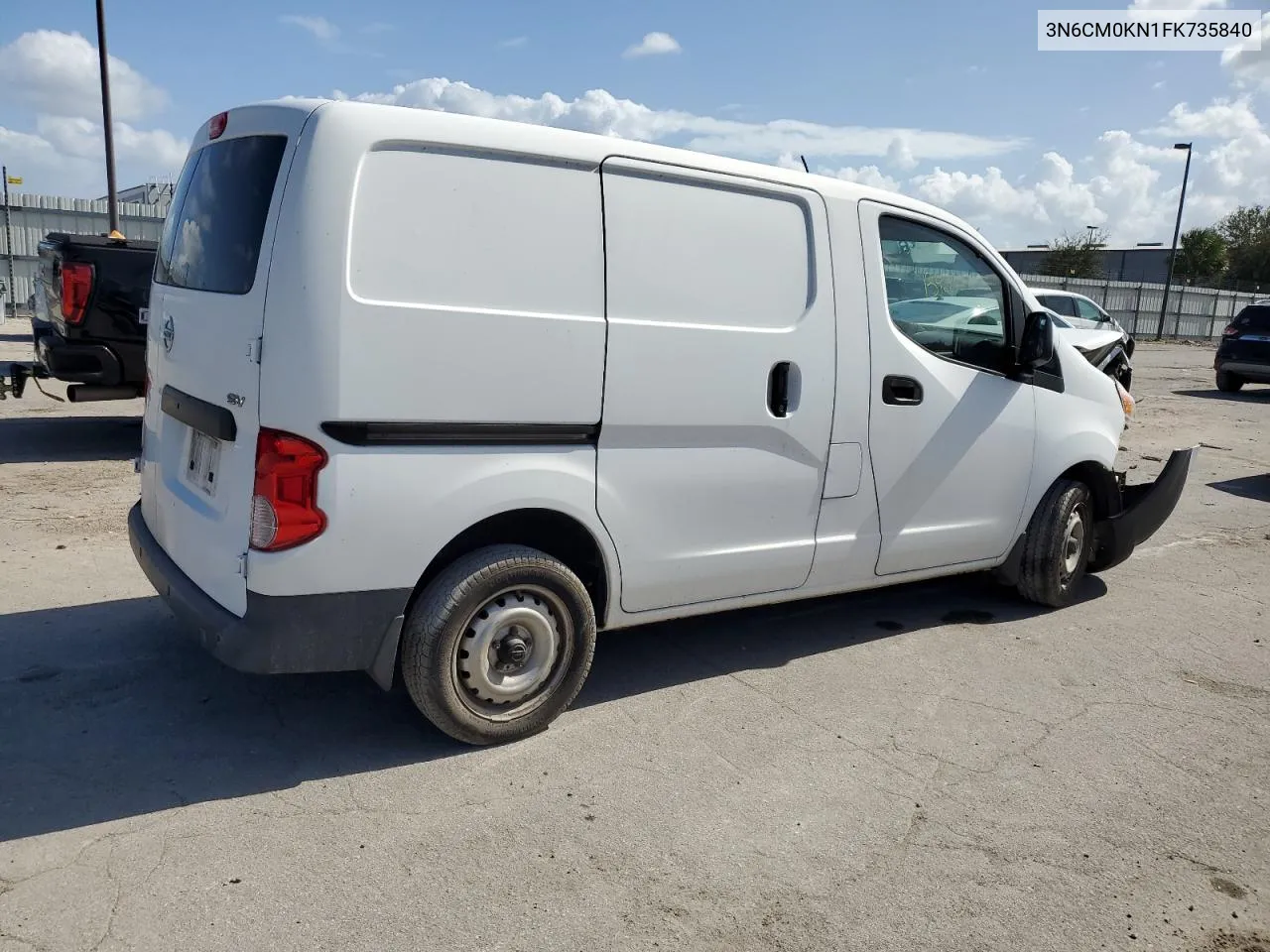 2015 Nissan Nv200 2.5S VIN: 3N6CM0KN1FK735840 Lot: 76937624