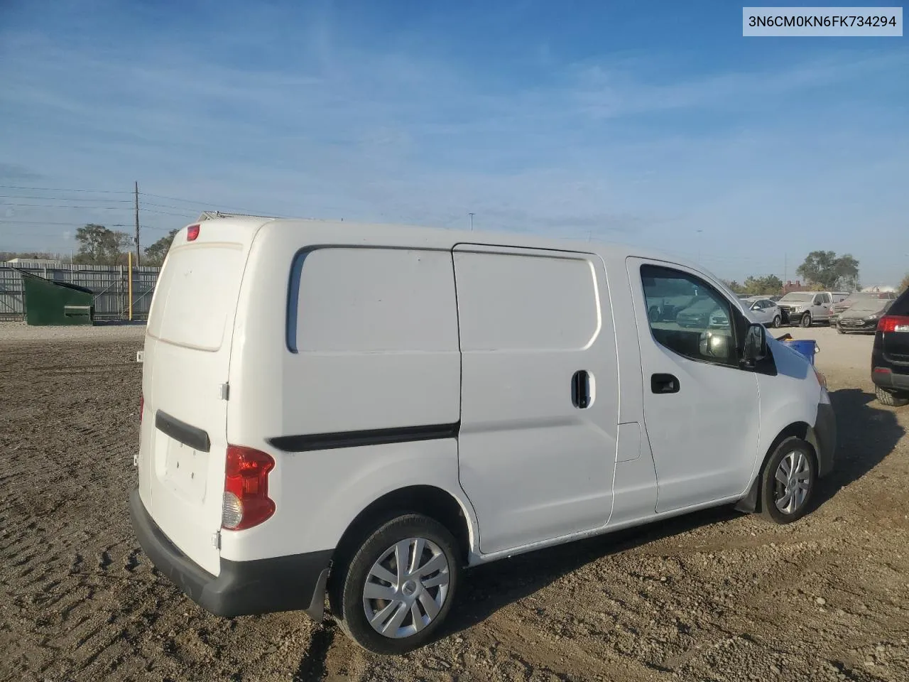 2015 Nissan Nv200 2.5S VIN: 3N6CM0KN6FK734294 Lot: 76942694