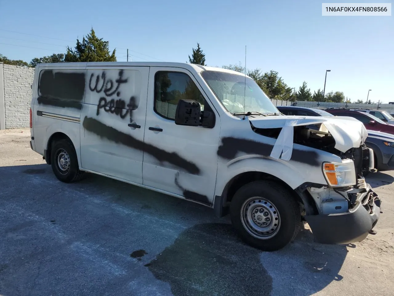 2015 Nissan Nv 2500 VIN: 1N6AF0KX4FN808566 Lot: 77105694